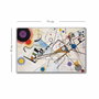 Wallity Lienzo Decorativo Vasili Kandinsky 45 x 70 cm